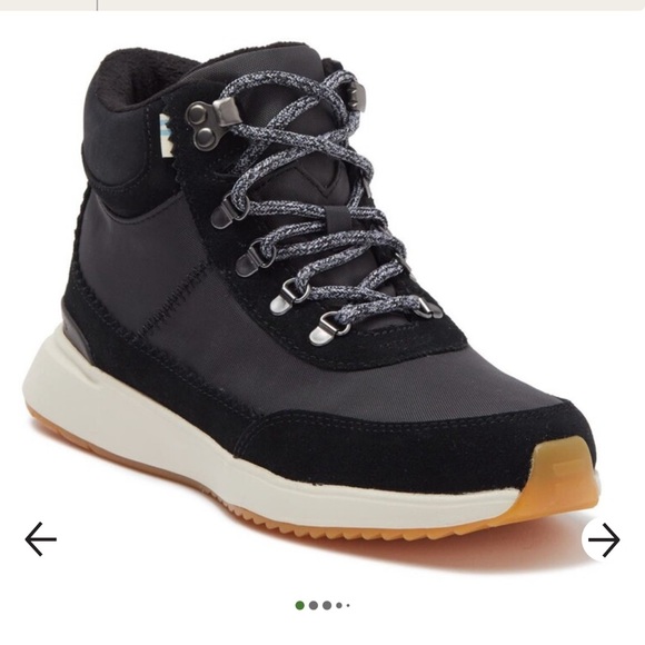 TOMS Cascada Waterproof Sneakers blackSize 10 men
